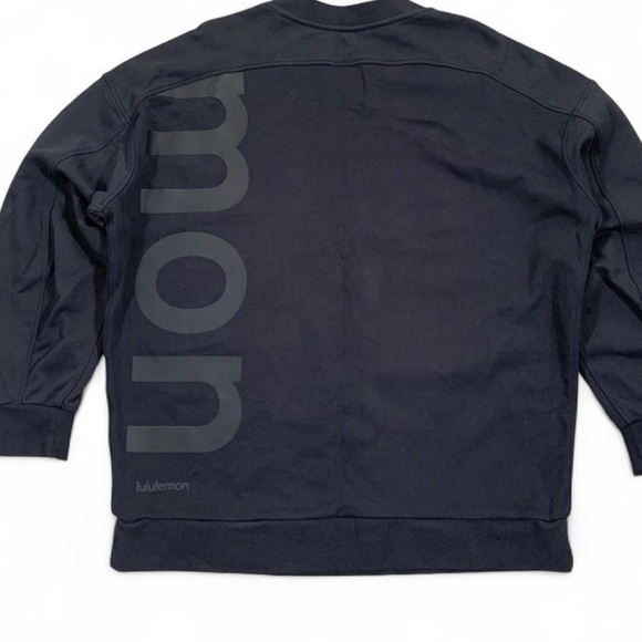 LULULemon oversized spell out Crewneck Sweatshirt - Picture 3 of 4